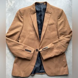 Zara Man Camel Blazer size 36